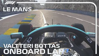 F1 2021 New W12 Mod - Valtteri Bottas Onboard Lap Around Le Mans | Assetto Corsa