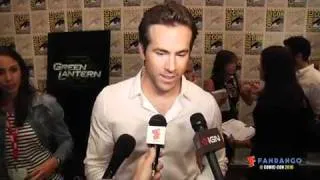 Green Lantern Ryan Reynolds San Diego Comic-Con 2010 Exclusive Interview