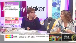 How to Make Beaded Jewellery - JewelleryMaker DI LIVE - 11/08/15