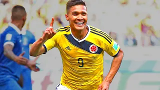 TODOS LOS GOLES DE TEO GUTIERREZ CON LA SELECCIÓN COLOMBIA