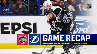 Florida Panthers vs Tampa Bay Lightning | February 17, 2024 | Game Highlights | NHL Regular Season