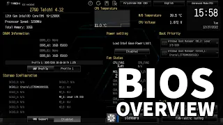 ASRock Z790 Taichi BIOS Overview