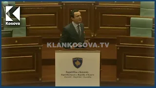 Momentet më qesharake, përplasjet e deri tek turqishtja e Kurtit në Parlamentin e Kosovës (VIDEO)