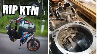 R.I.P KTM | KTM 450 Engine DESTROYED