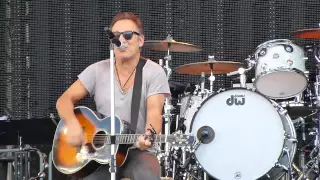 Bruce Springsteen - 2012-07-31 Blinded By The Light (solo acoustic)