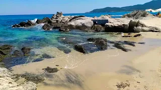 Sarti Beach, Sithonia, Halkidiki, Greece 02.07.2020