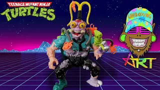 Teenage Mutant Ninja Turtles  Scumbug 1990 Vintage Action Figure Review