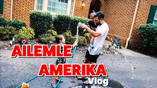 Amerika’da Ailemle Vlog! I Aslan, Kaplan ve Begüm’le Bethesda Macerası! VLOG #3