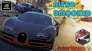 How to unlocked Nitro in Buggati Veyron vittesses - Need for Speed most wanted 2012 #nfs #nfsmw2012