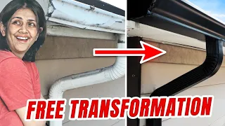 "Why For FREE?" | We Replaced Damaged GUTTERS Completely FREE For This FAMILY