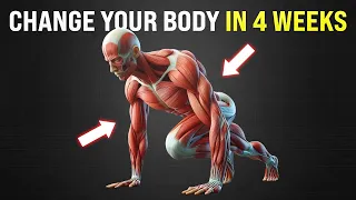 10 Bodyweight Exercises to Transform Your Body in 4 weeks | No Equipment