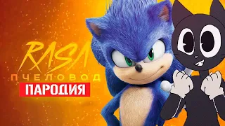 Песня Клип про ДОБРОГО CARTOON CAT И СОНИК Rasa - Пчеловод ПАРОДИЯ / Sonic