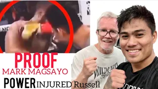 Mark Magsayo DAMAGED Gary Russell Jr PROOF Case Closed