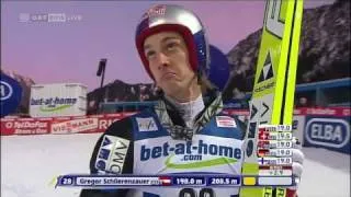 Gregor Schlierenzauer 05.02.2011 Oberstdorf 208,5m ORF HD