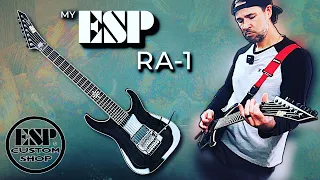 🎸My ESP RA-1 Custom 7 String + FULL SETUP & DEMO