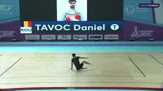 TAVOC Daniel (ROU) - 13th European Aerobic Championships Antalya 2023 - Qualifications IM