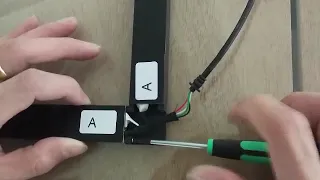 How to assembly touch frame from special pie