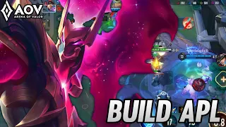 Hayate gameplay | build apl - arena of valor