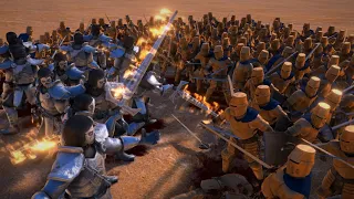 275 Golden Knights vs. 250 Soul Tyrants  Ultimate Epic Battle Simulator  UEBS