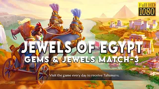 Jewels of Egypt: Gems & Jewels Match-3 Game Review 1080p Official G5