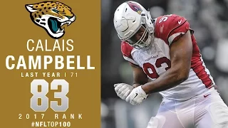 #83: Calais Campbell (DL, Jaguars) | Top 100 Players of 2017 | NFL