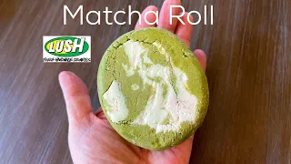 Lush New ‘’Matcha Roll’ bubble bar demo