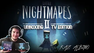 UNBOXING LITTLE NIGHTMARES II TV EDITION (ED. Coleccionista) EN ESPAÑOL. UNBOXING FIGURA MONO Y SIX