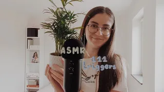 ASMR 111 triggers in 7 minutes