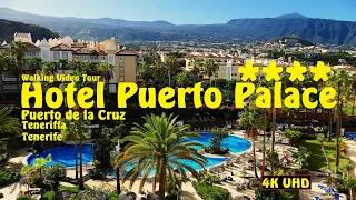 Hotel Puerto Palace ⭐⭐⭐⭐ Walking Tour | Puerto de la Cruz 🇪🇸 Tenerife, Teneriffa | La Orotava