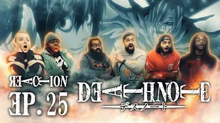 Death Note - Episode 25 - Silence - Group Reaction