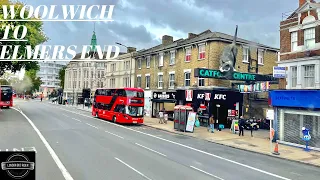 East LONDON 4K I Rode BUS 54 through Sunny and Rainy Weather Join Me