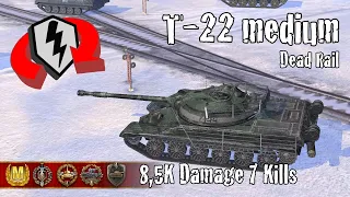 T-22 medium  |  8,5K Damage 7 Kills  |  WoT Blitz Replays