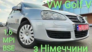 VW Golf V з Німеччини, 1,6 MPI бензин, 2009рік, 7500$