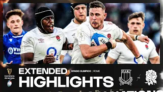 INCREDIBLY CLOSE 👀 | EXTENDED HIGHLIGHTS | ITALY V ENGLAND