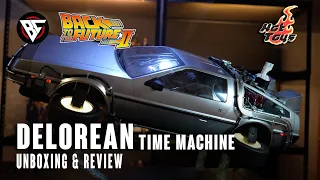Hot Toys Back to the Future Part 2 Delorean Time Machine - Unboxing and Review