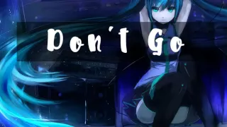 Nightcore - Don't Go - Yazoo