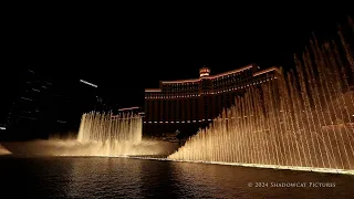 "Con Te Partiro (Time to Say Goodbye)" 📹 Multi-cam, Night ⛲ Fountains of Bellagio 🌵 Las Vegas USA 🎲