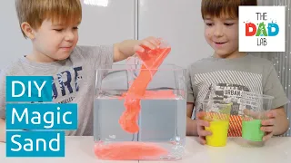 How to Make MAGIC SAND that never gets wet | Kids Science