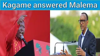 Julius Malema and Kagame talk on UK immigrants | Malema Calls Kagame answered him
