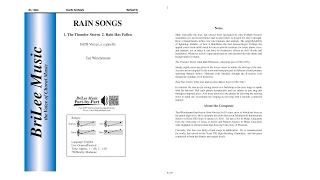 Rain Songs (BL1093) by Tim Winebrenner