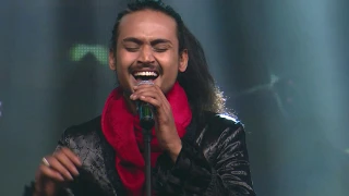 Kushal Acharya - "Ram Sailee & Syndicate (Mashup)" - Live Show - The Voice of Nepal 2018