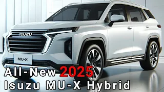 ALL NEW 2025 Isuzu MU-X Hybrid Features Revealed | Auto-Cars