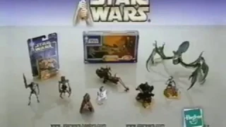 Star Wars Episode II SAGA Action Figure Commercial 2003