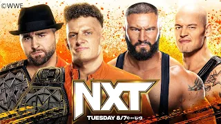 The Family (c) vs Baron Corbin & Bron Breakker / NXT Tag Team Title Match / NXT #720 / WWE 2K23