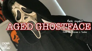 Making a custom aged Ghostface mask from the Scream 6 trailer!