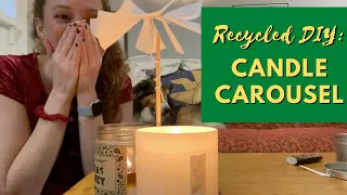 Making a Candle Carousel Out of Garbage (D.I.TRY)