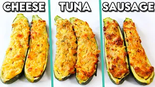 Zucchini Ripieni | Baked Stuffed Zucchini 3 Ways! The BEST Recipe in the World!