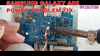 Samsung a02 power problem fix solution /samsung galaxy a02(a022)No power dead fix