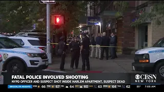 NYPD Officer Wounded, Suspect Killed In Harlem Shooting