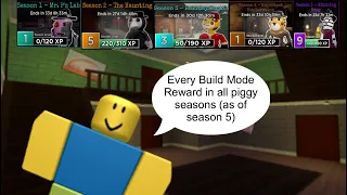 Every piggy build mode reward (as of season 5)